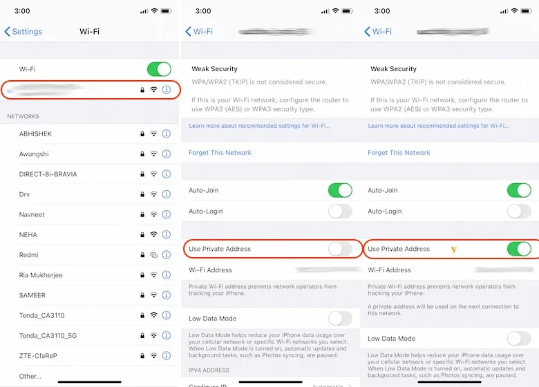 Hướng dẫn thay đổi địa chỉ MAC trên thiết bị iOS